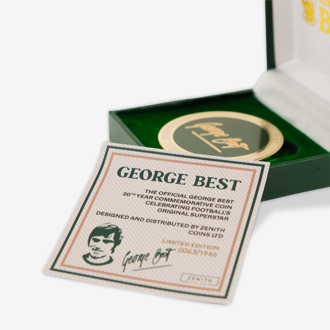 George Best 20 Year Anniversary - Official Coin