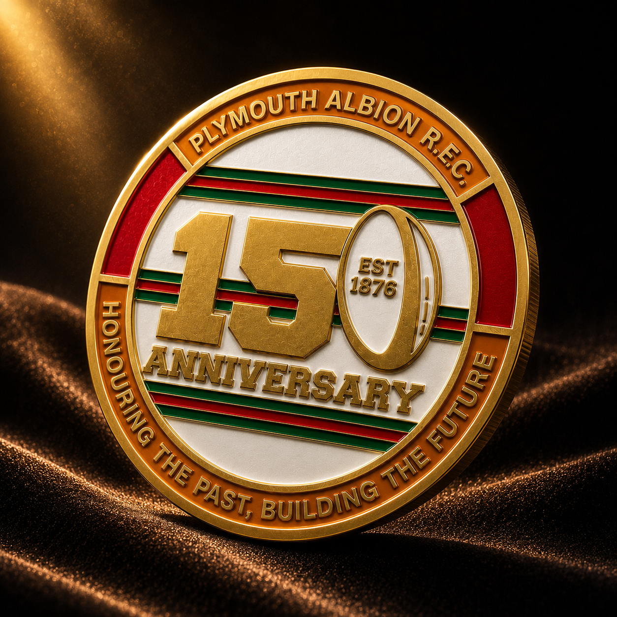PRE - ORDER | Plymouth Albion - Official 2026 150th Anniversary Coin
