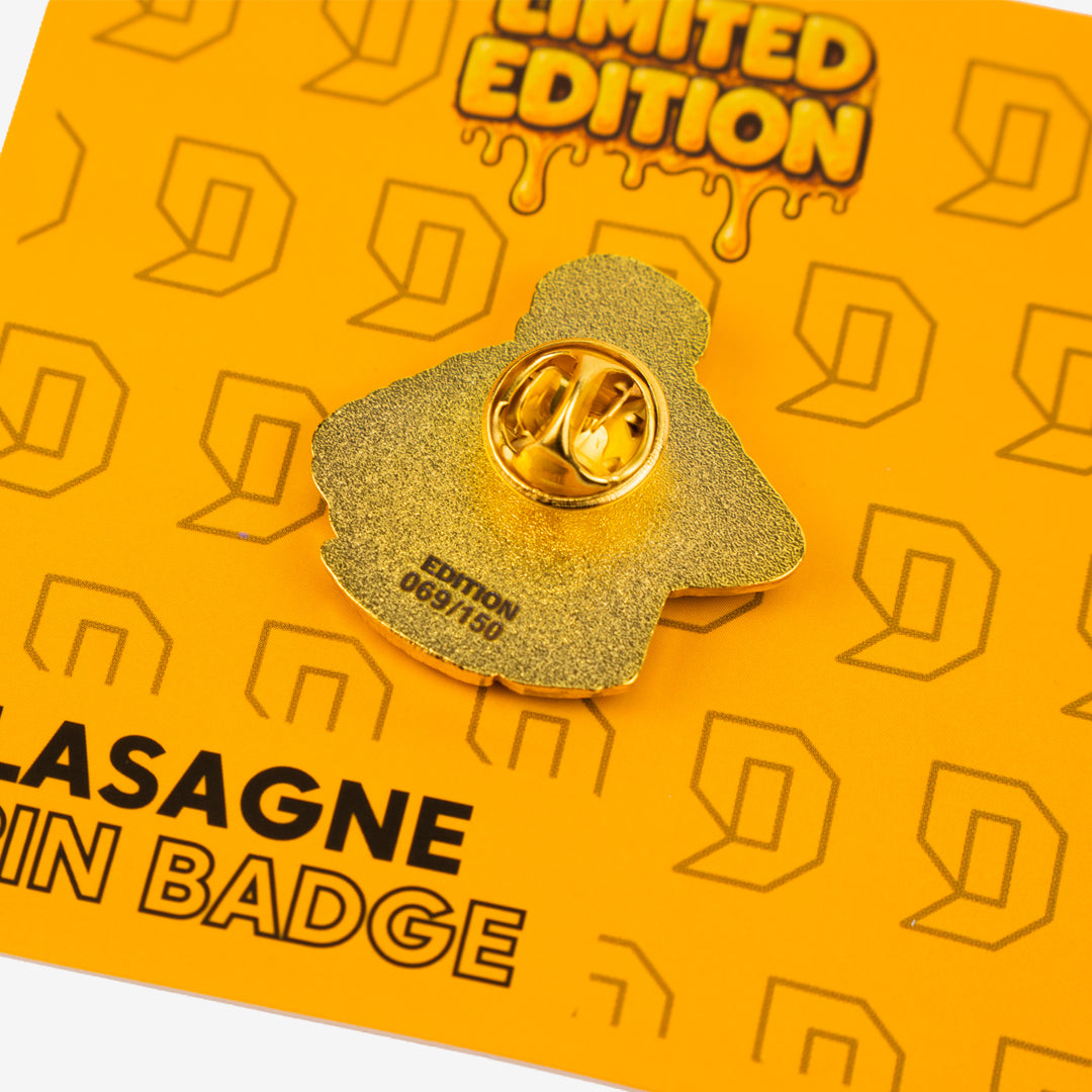 Dazza - Official Lasagne Pin Badge