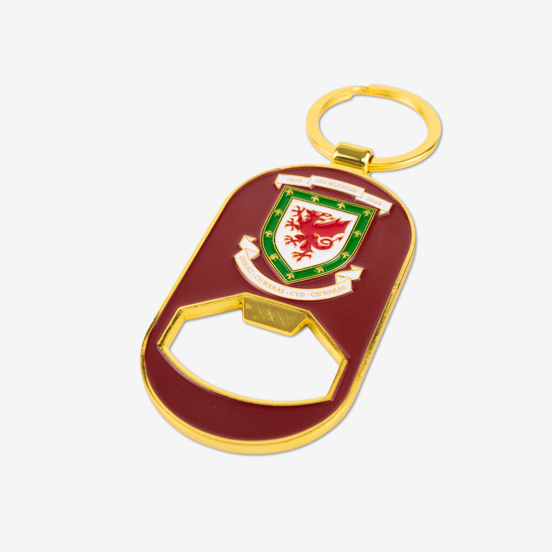 Football Association Wales - 150th Anniversary Bottle Opener Keyring