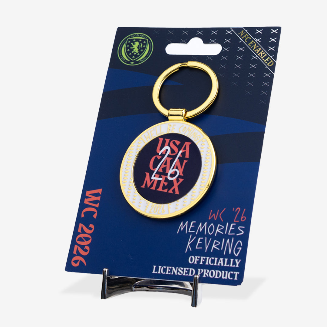 Scotland WC '26 Memories Keyring