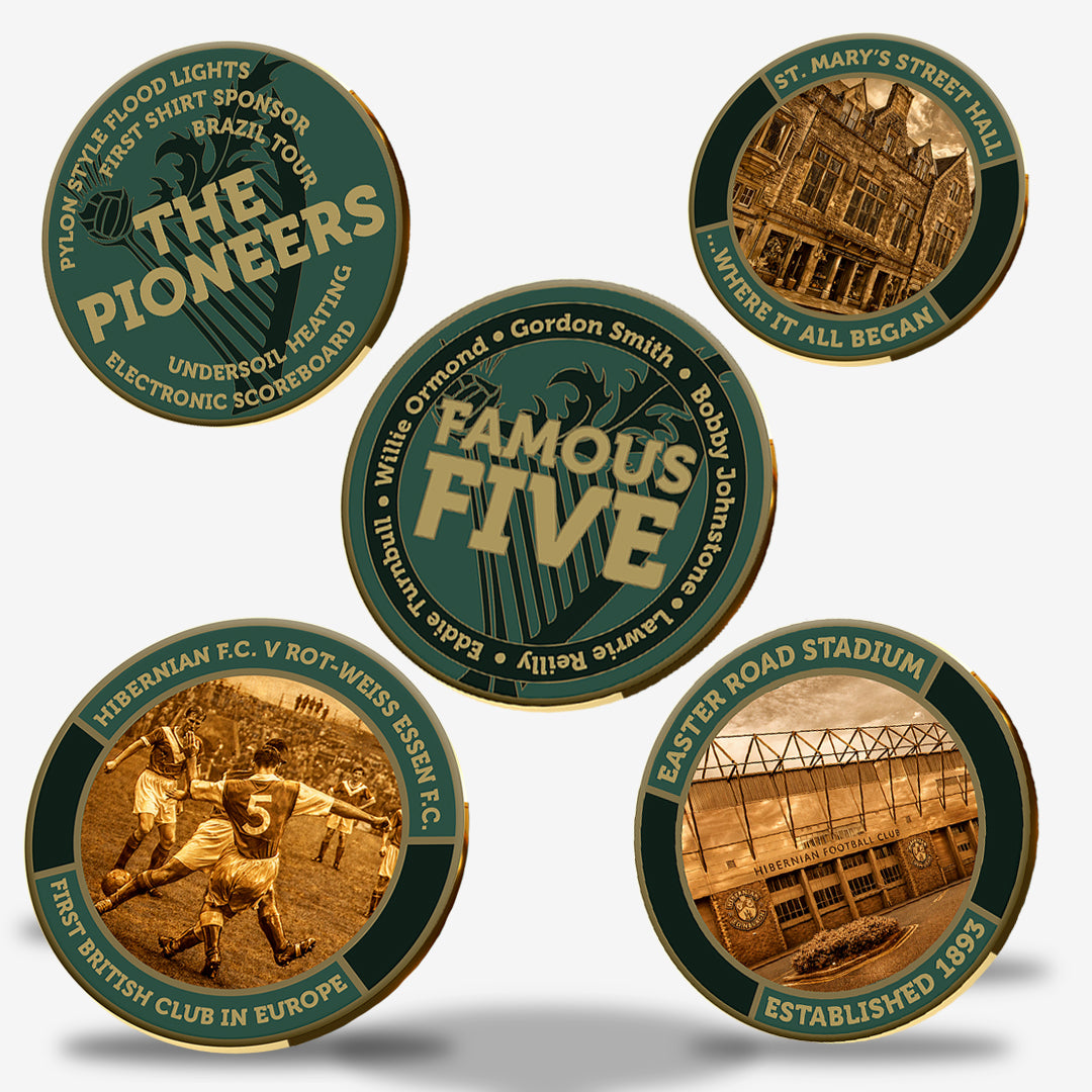 PRE-ORDER NOW - Hibernian FC 150th Anniversary - Official Coin Collection