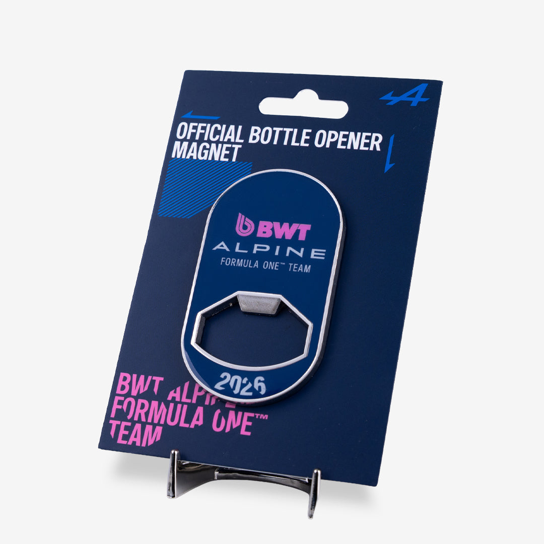 BWT Alpine Formula One Team - Official Bottle Opener Magnet