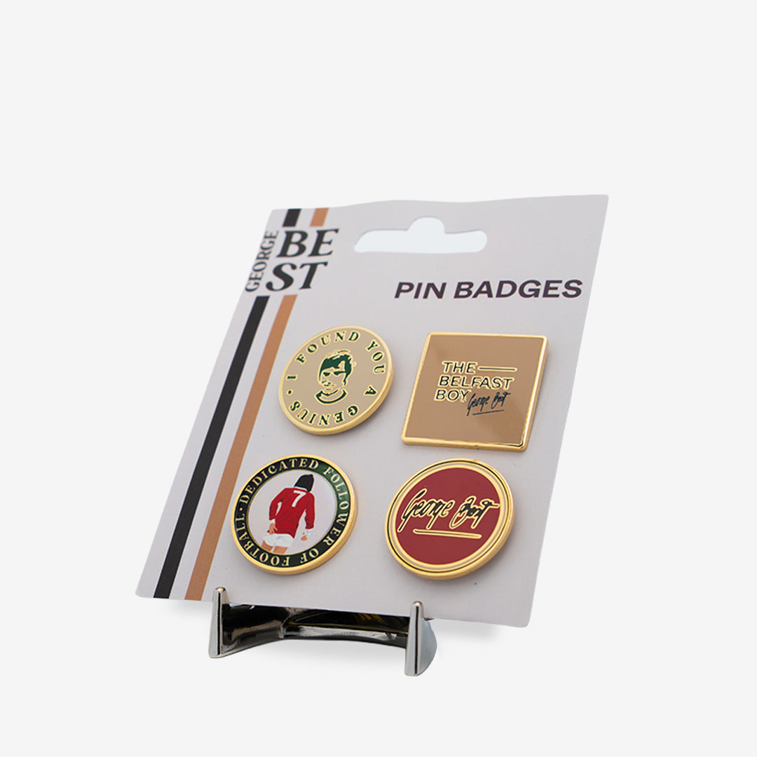 The Official George Best Pin Badge Collection