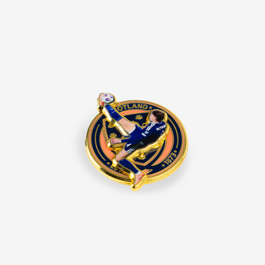 McTominay Wonder Goal 'Spinning' Pin