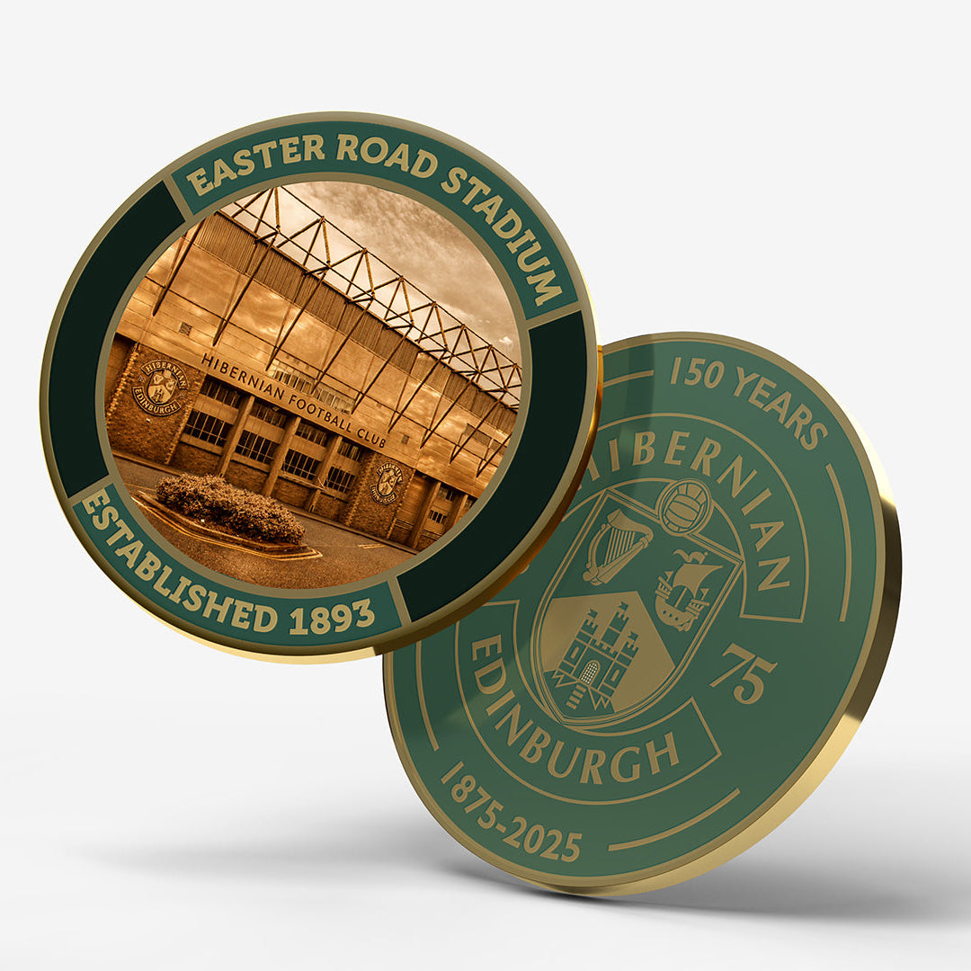 PRE-ORDER NOW - Hibernian FC 150th Anniversary - Official Coin Collection