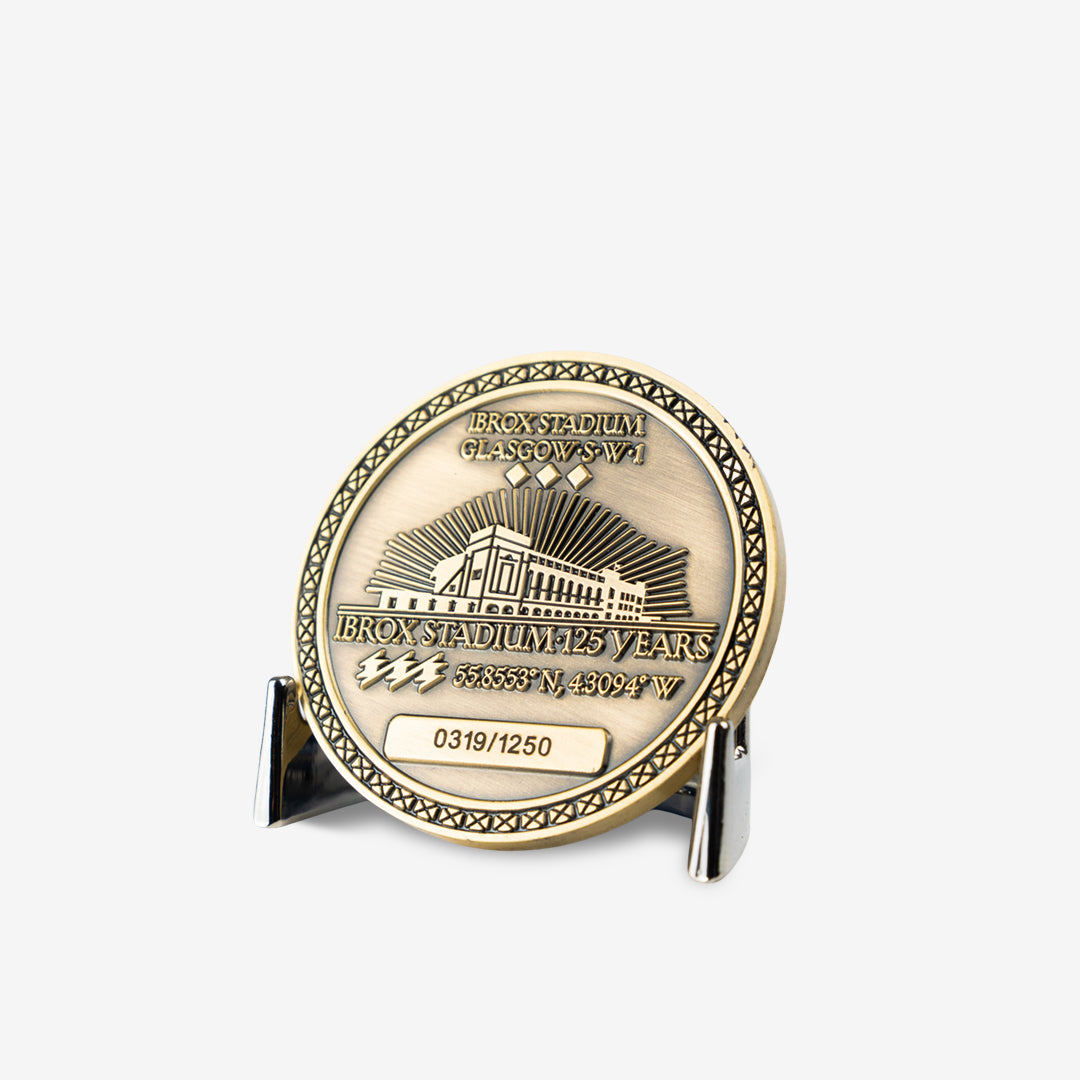 Ibrox 125th Anniversary Coin