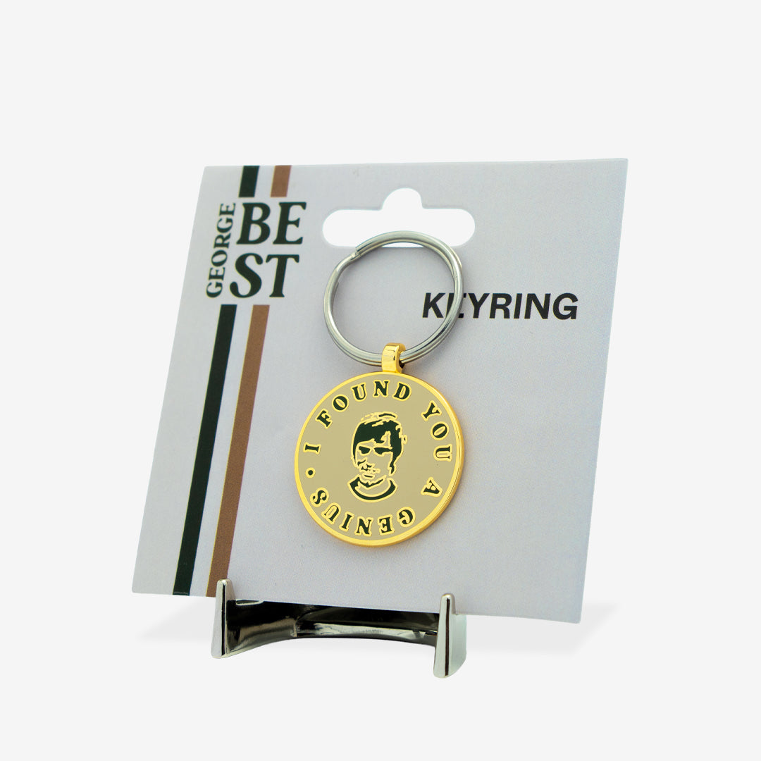 The Official George Best Keyring