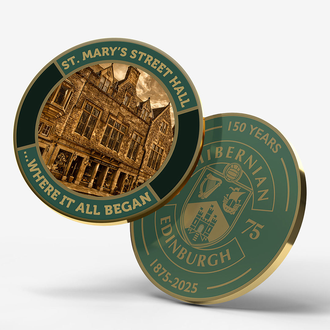 PRE-ORDER NOW - Hibernian FC 150th Anniversary - Official Coin Collection