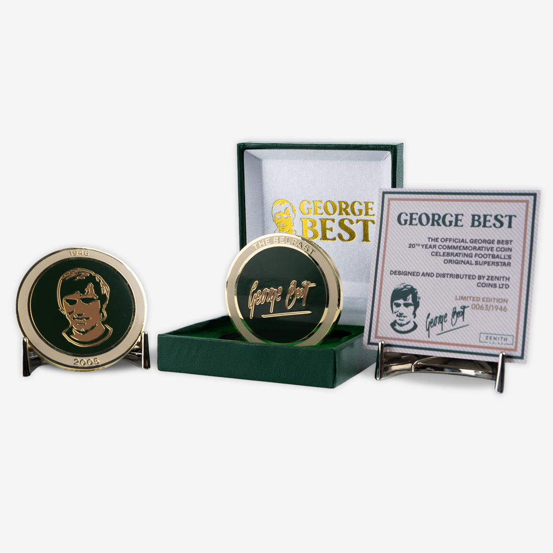 George Best 20 Year Anniversary - Official Coin