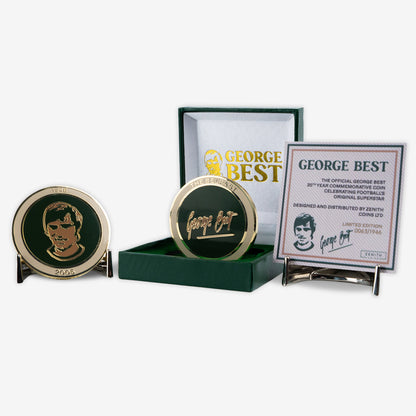 George Best 20 Year Anniversary - Official Coin