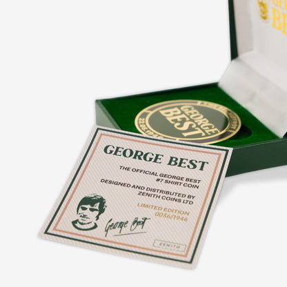 George Best #7 Shirt - Official Coin