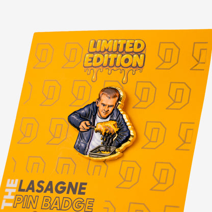 Dazza - Official Lasagne Pin Badge