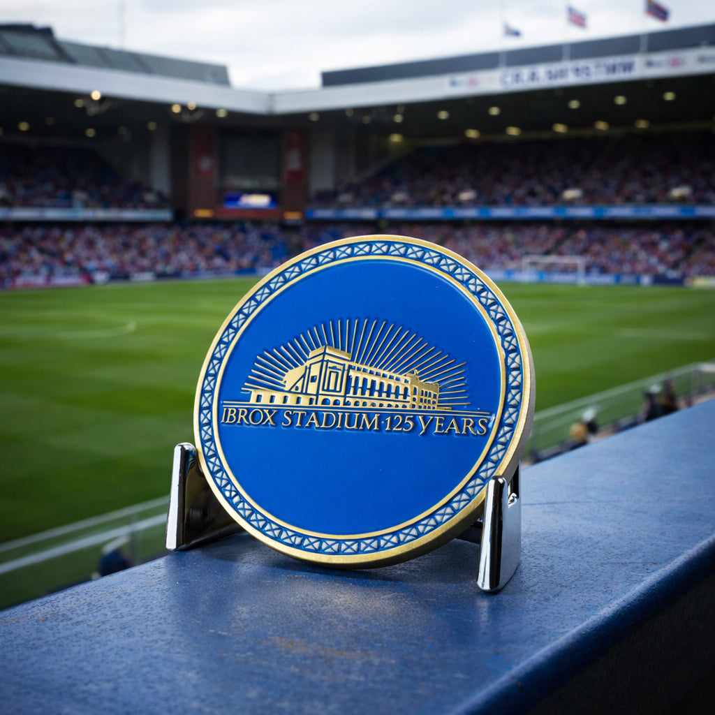 Ibrox 125th Anniversary Coin