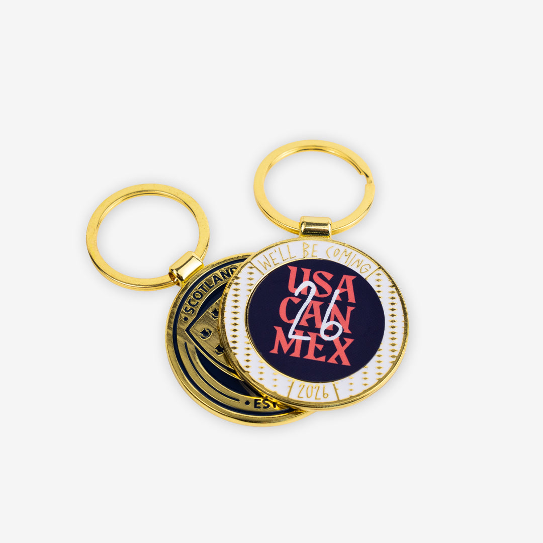 Scotland WC '26 Memories Keyring
