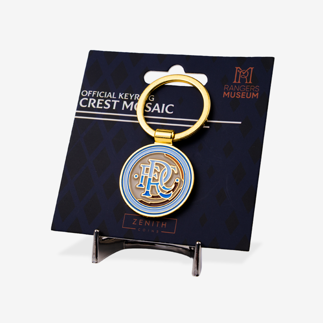 Rangers F.C. - Official Mosaic Keyring
