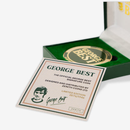 George Best Signature - Official Coin