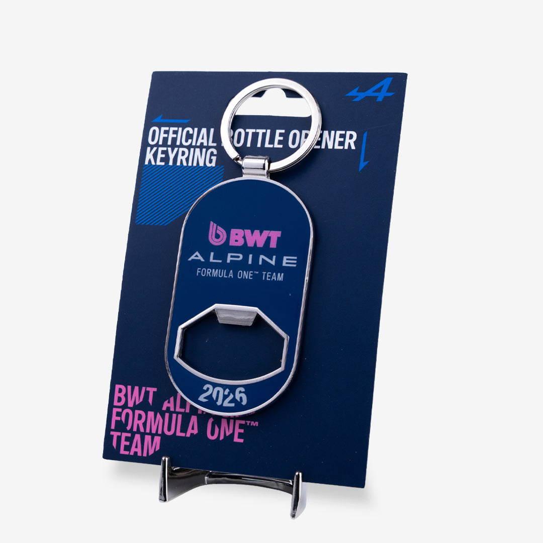 BWT Alpine Formula One Team - Official Bottle Opener Keyring