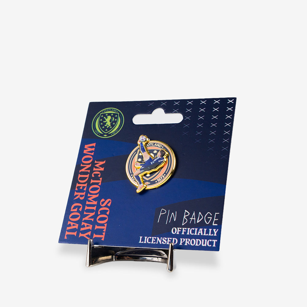 Scotland Rugby Union Pin Scotland National Team - Official McTominay Wonder Goal 'Spinning' Pin ...