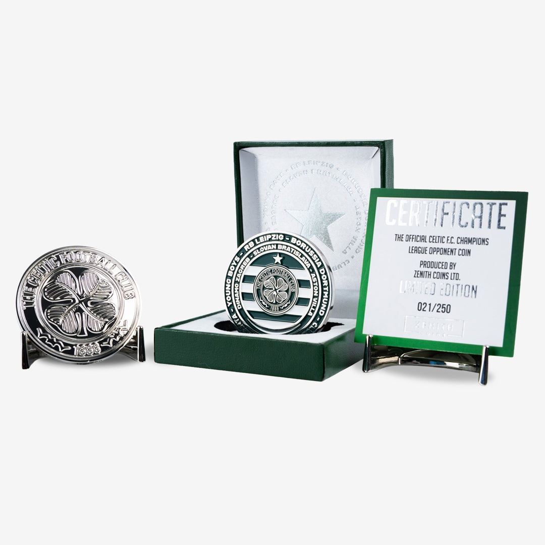 Official Celtic F.C. Champions League 24/25 Opponent Coin