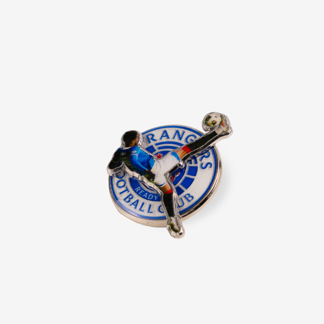 Rangers F.C. - Youssef Chermiti Spinning Pin Badge