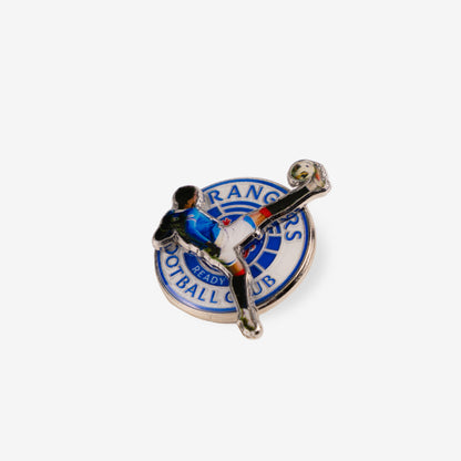 Rangers F.C. - Youssef Chermiti Spinning Pin Badge