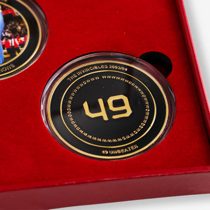 2003/04 Arsenal F.C. Invincible Season - Official Coin Collection