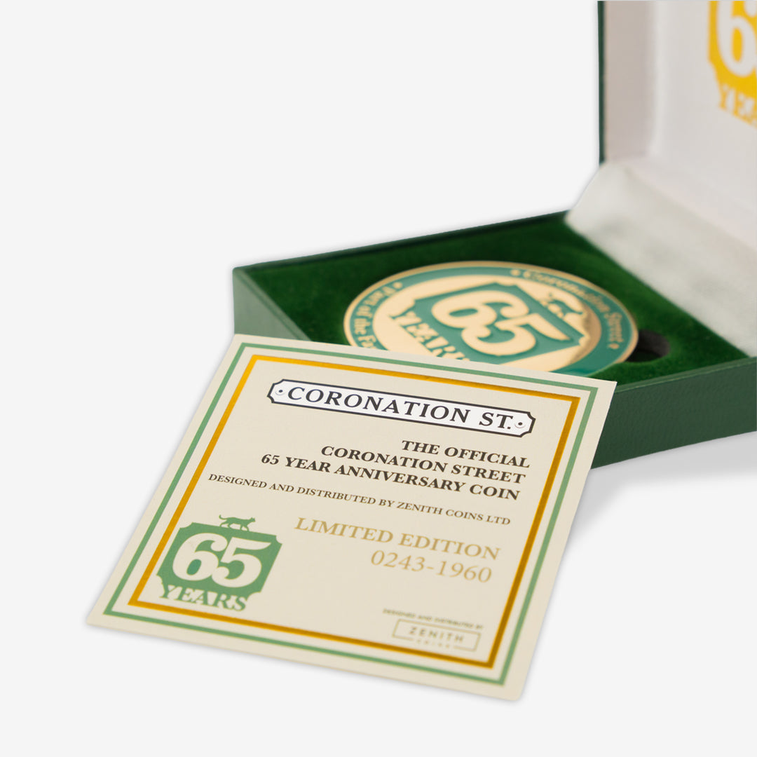 Coronation St. 65th - Official Anniversary Coin