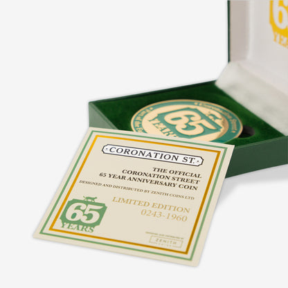 Coronation St. 65th - Official Anniversary Coin