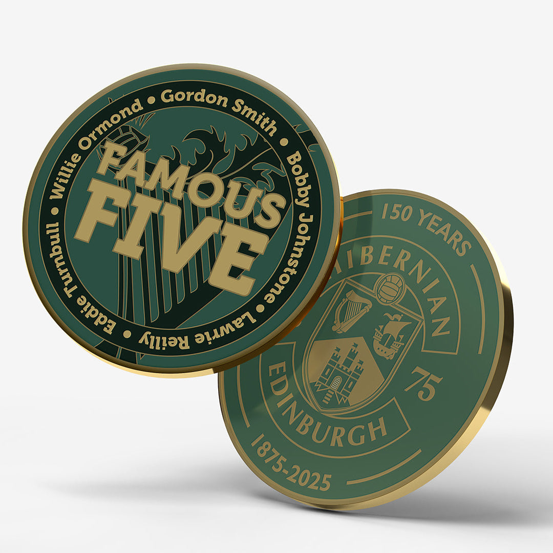 PRE-ORDER NOW - Hibernian FC 150th Anniversary - Official Coin Collection
