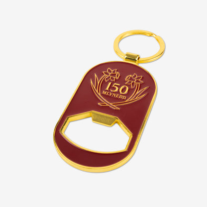 Football Association Wales - 150th Anniversary Bottle Opener Keyring