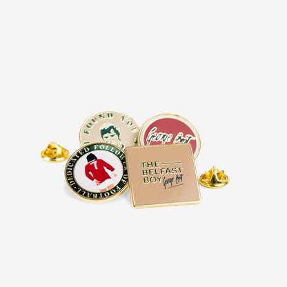 George Best - Official Pin Badge Collection
