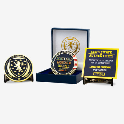 PRE-ORDER - Scotland WC'26 - Official Group Coin