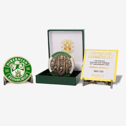 Hibernian FC - Scottish Cup 10th Anniversary Coin