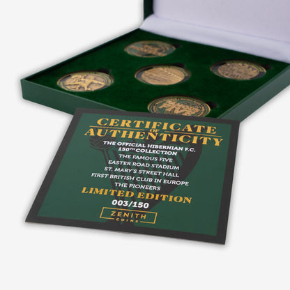 Hibernian FC 150th Anniversary - Official Coin Collection