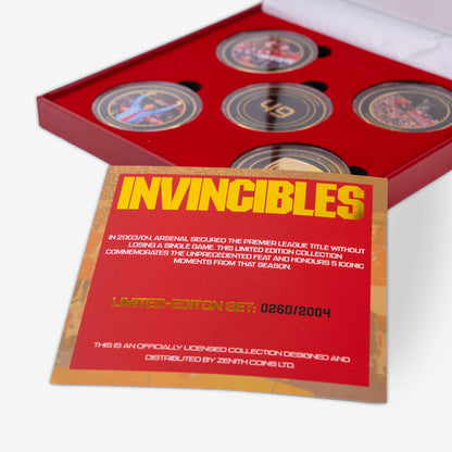 2003/04 Arsenal F.C. Invincible Season - Official Coin Collection