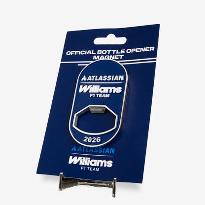 Atlassian Williams F1 Team Bottle Opener Magnet