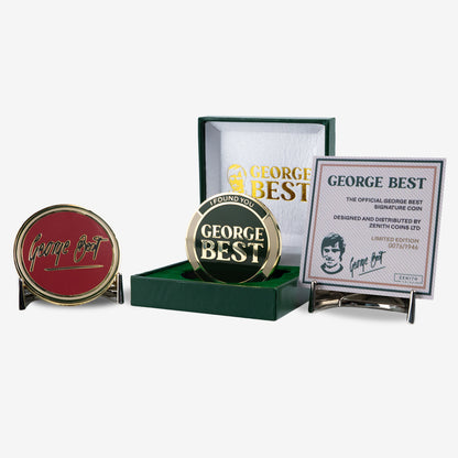 George Best Signature - Official Coin